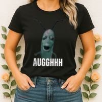 Cursed Plankton Funny Meme Women's T-Shirt thumb 2