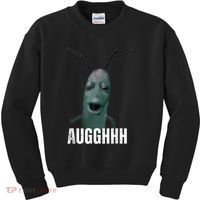 Cursed Plankton Funny Meme Kids Sweatshirt thumb 0
