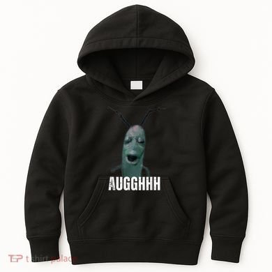 Cursed Plankton Funny Meme Kids Hoodie