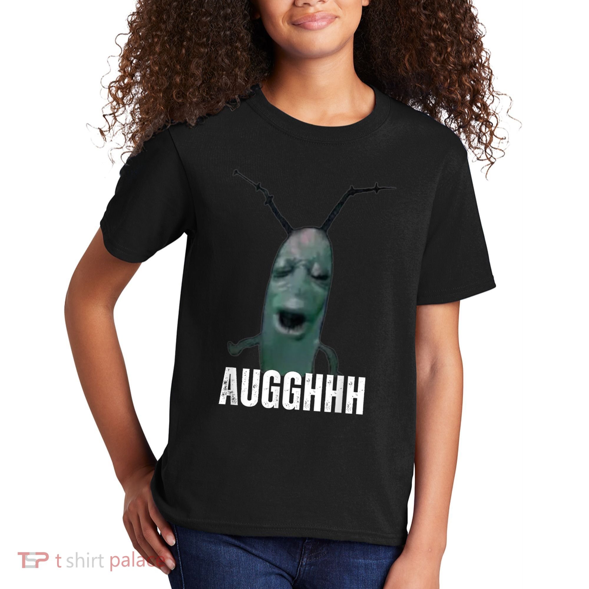 Cursed Plankton Funny Meme Kids T-Shirt