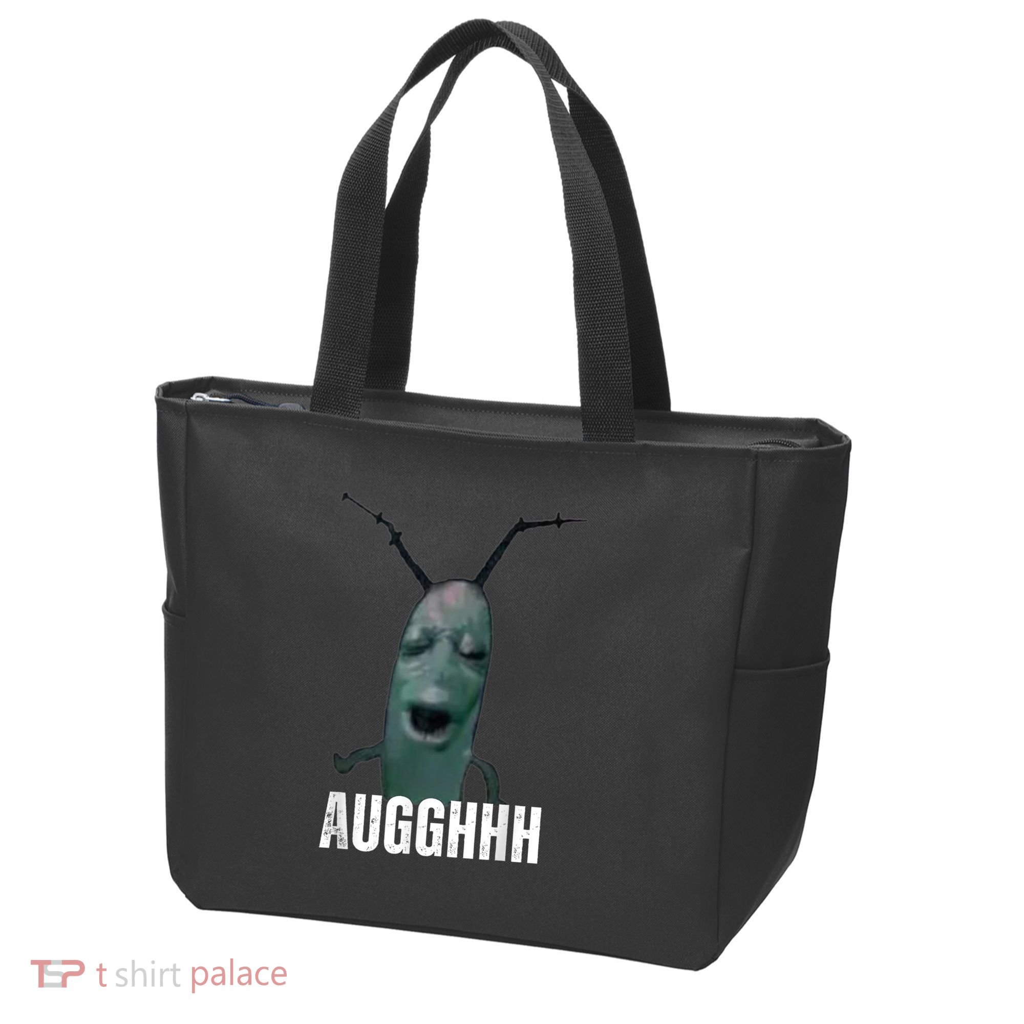 Cursed Plankton Funny Meme Tote Bag