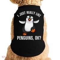 Cool Penguin For Wo Penguin Lovers Penguins Doggie Tank thumb 0
