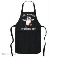 Cool Penguin For Wo Penguin Lovers Penguins Apron thumb 0