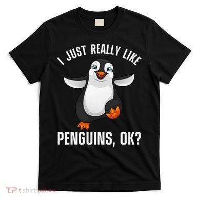 Cool Penguin For Wo Penguin Lovers Penguins T-Shirt