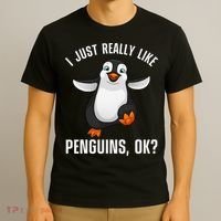 Cool Penguin For Wo Penguin Lovers Penguins T-Shirt thumb 3