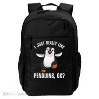 Cool Penguin For Wo Penguin Lovers Penguins Backpack thumb 0
