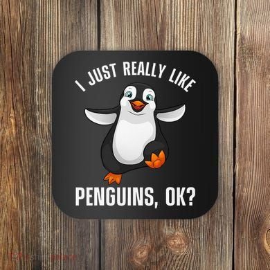 Cool Penguin For Wo Penguin Lovers Penguins Coaster
