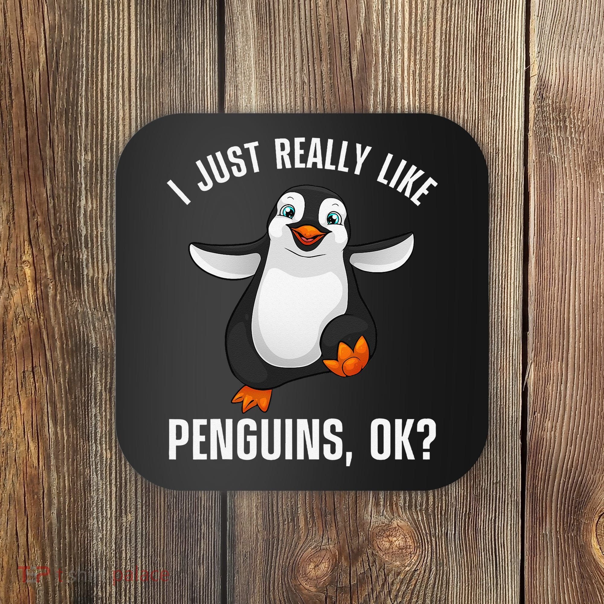 Cool Penguin For Wo Penguin Lovers Penguins Coaster