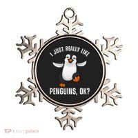Cool Penguin For Wo Penguin Lovers Penguins Ornament thumb 0