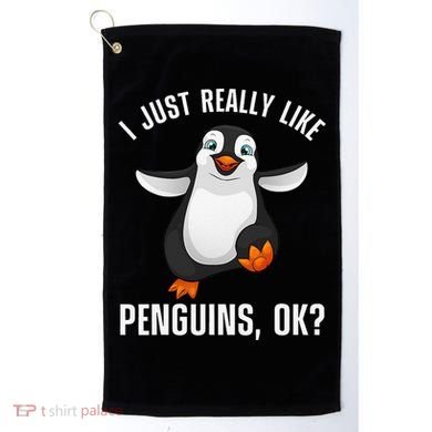 Cool Penguin For Wo Penguin Lovers Penguins Golf Towel