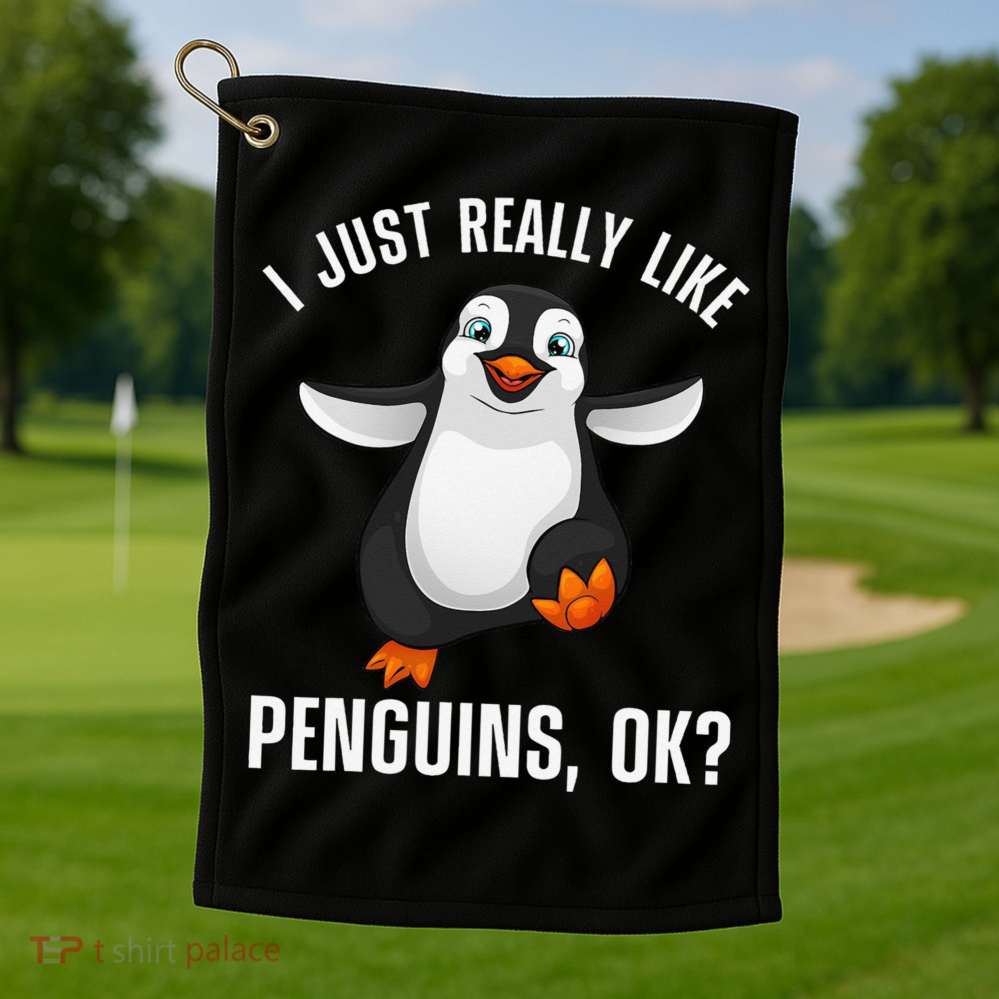 Cool Penguin For Wo Penguin Lovers Penguins Golf Towel