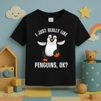 Cool Penguin For Wo Penguin Lovers Penguins Toddler T-Shirt thumb 3