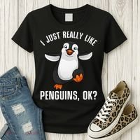 Cool Penguin For Wo Penguin Lovers Penguins Women's T-Shirt thumb 3