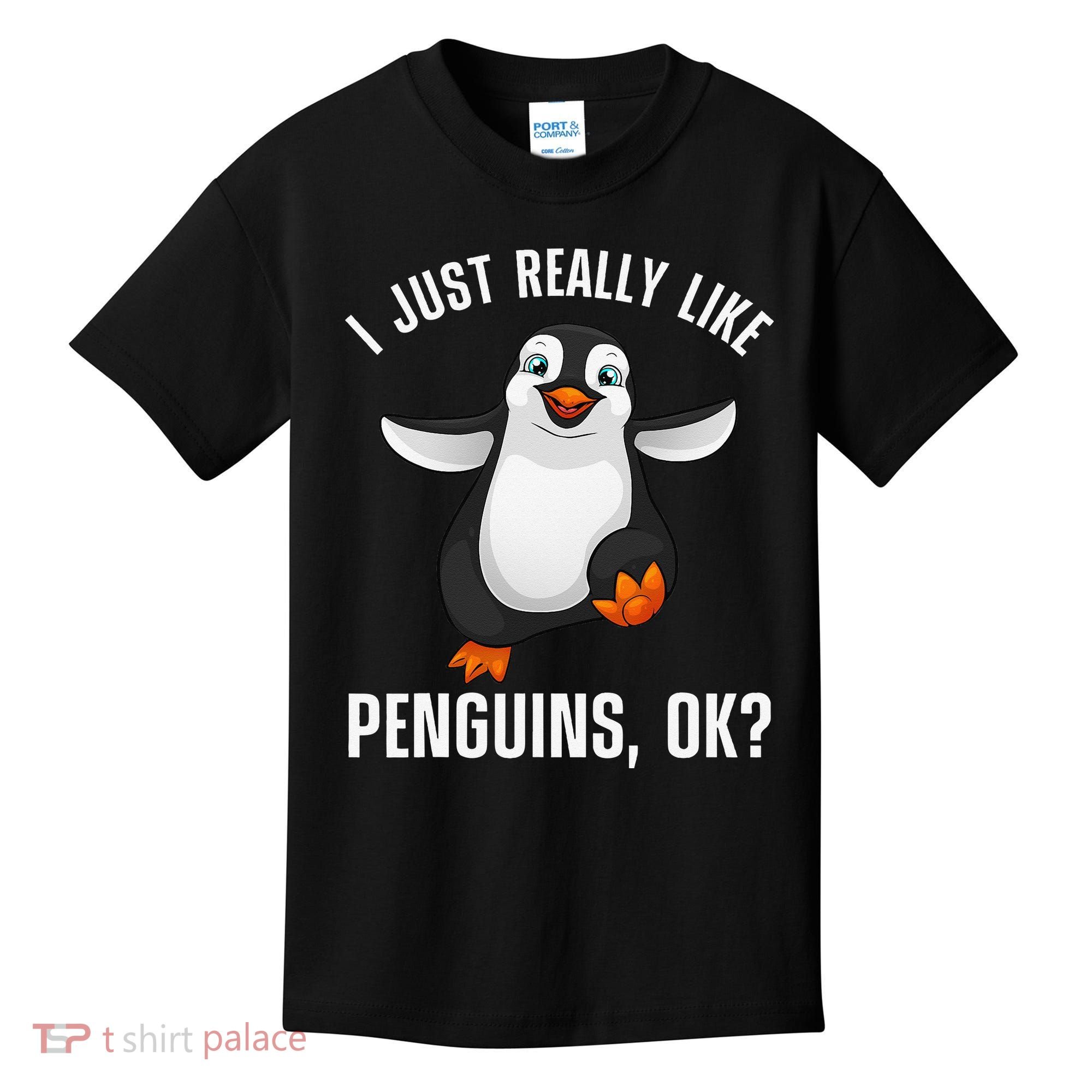 Cool Penguin For Wo Penguin Lovers Penguins Kids T-Shirt