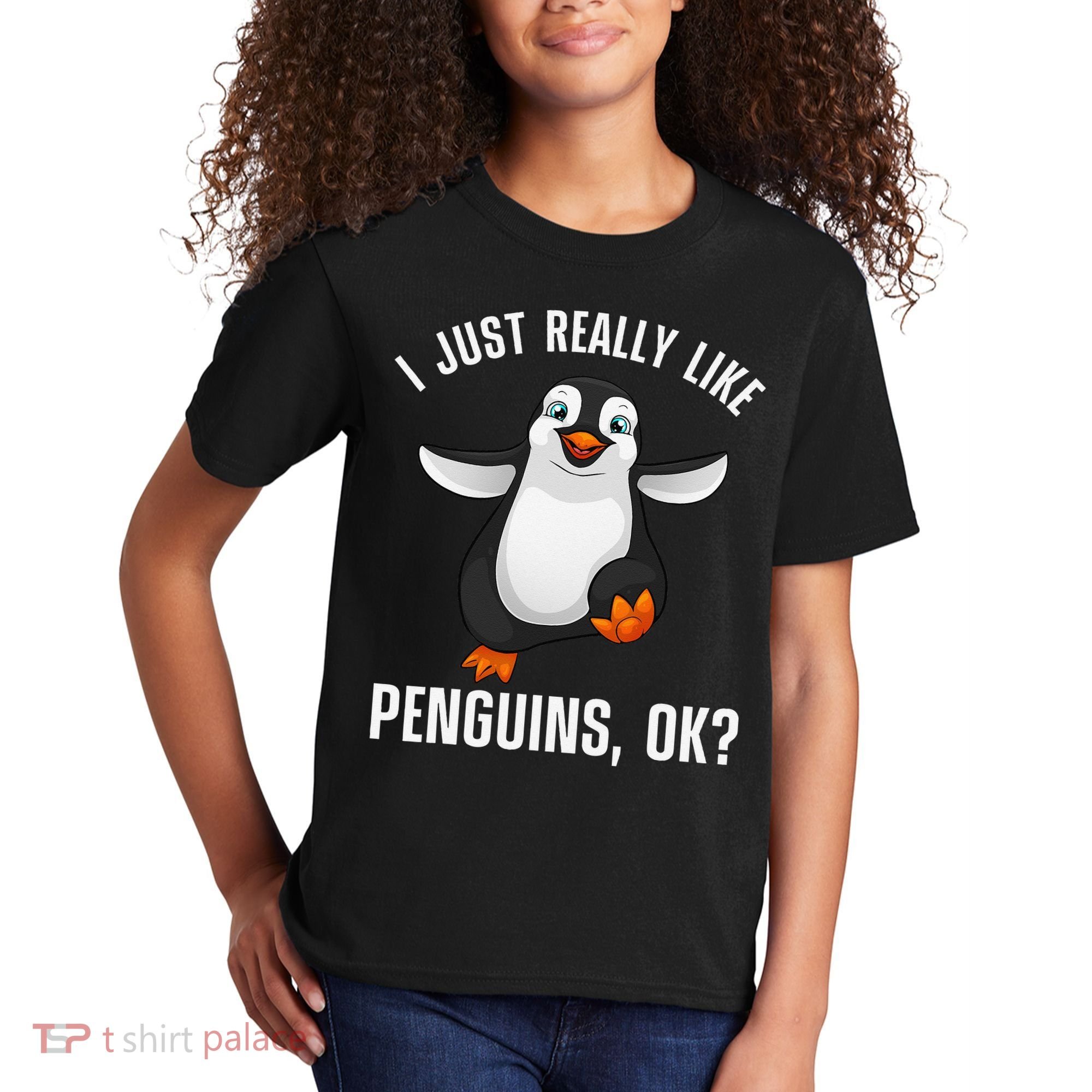 Cool Penguin For Wo Penguin Lovers Penguins Kids T-Shirt