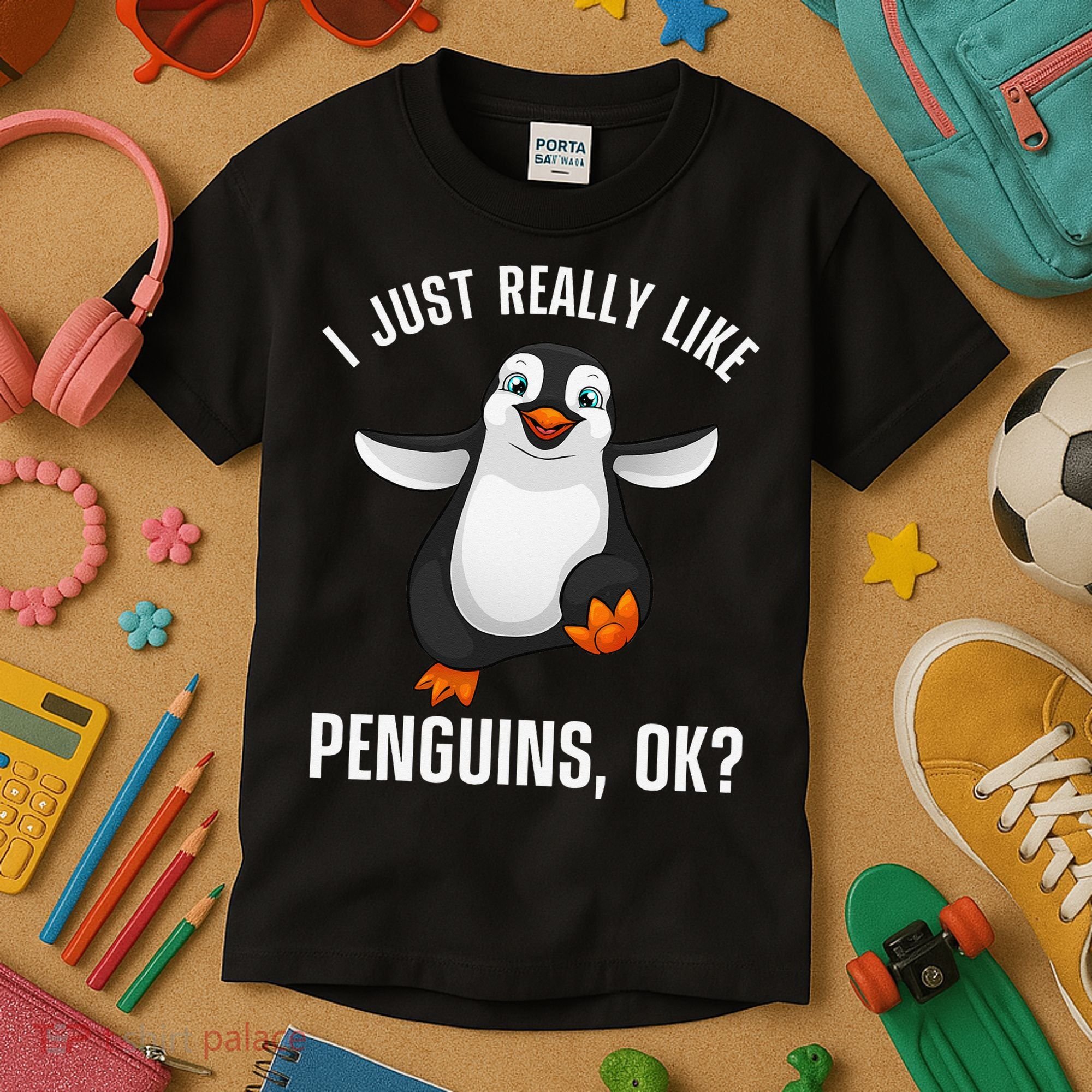 Cool Penguin For Wo Penguin Lovers Penguins Kids T-Shirt