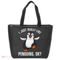 Cool Penguin For Wo Penguin Lovers Penguins Tote Bag thumb 0