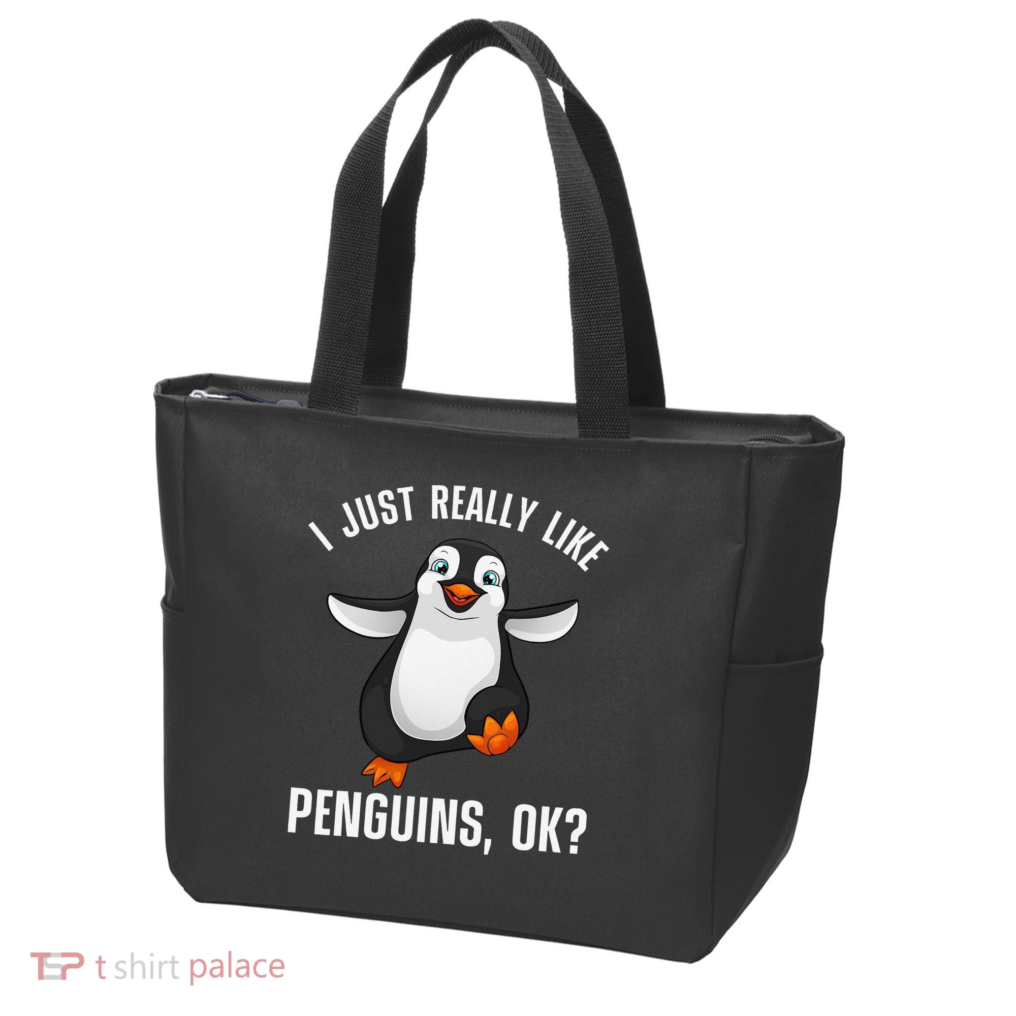 Cool Penguin For Wo Penguin Lovers Penguins Tote Bag