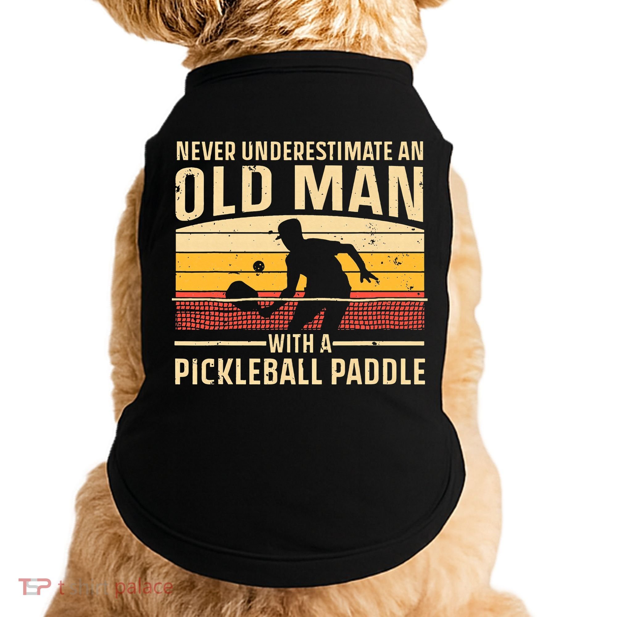 Cool Pickleball For  Paddle Pickleball Player Doggie Tank