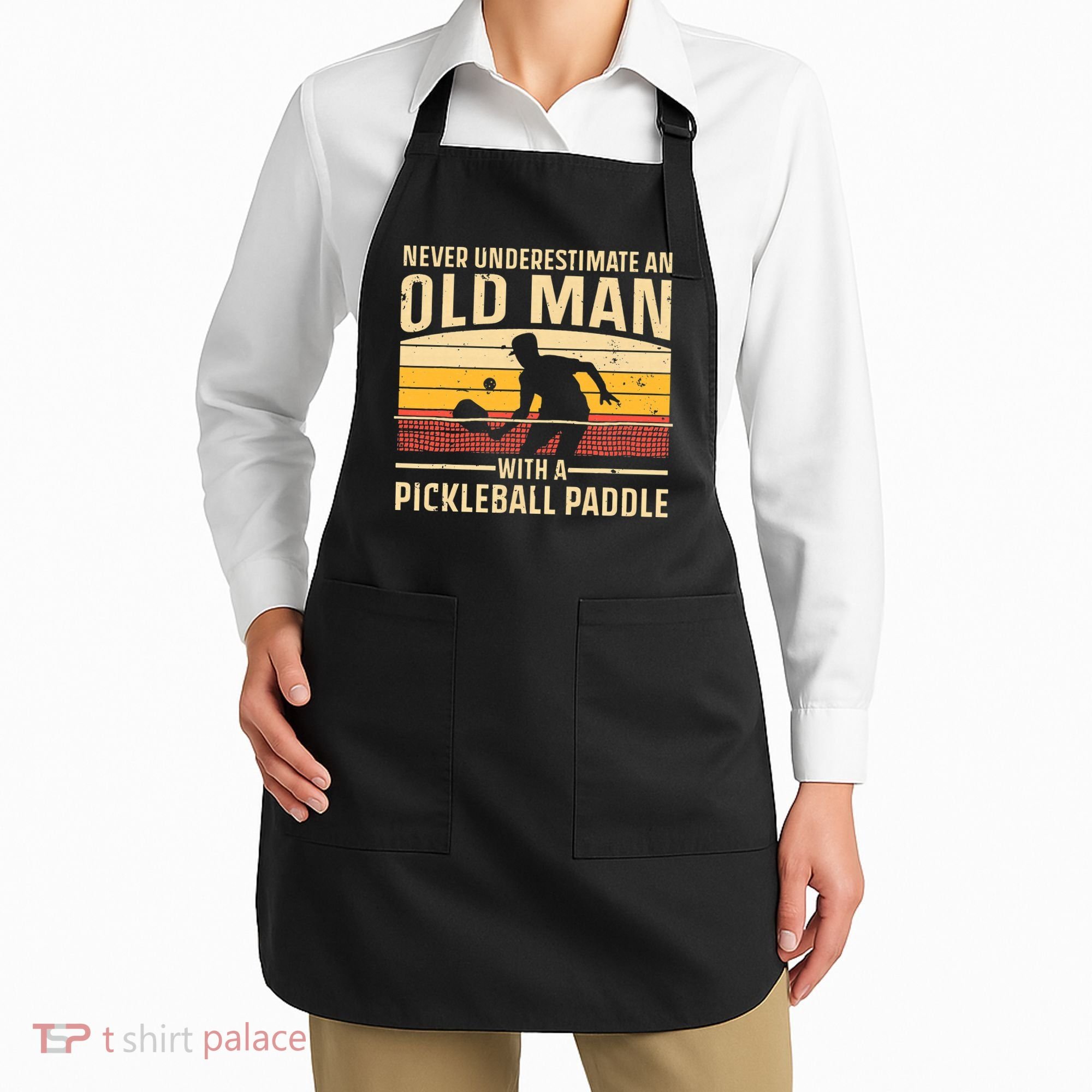 Cool Pickleball For  Paddle Pickleball Player Apron