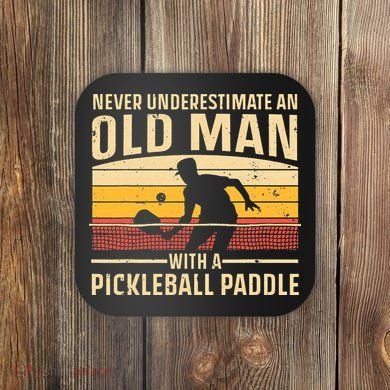 Cool Pickleball For  Paddle Pickleball Player Coaster