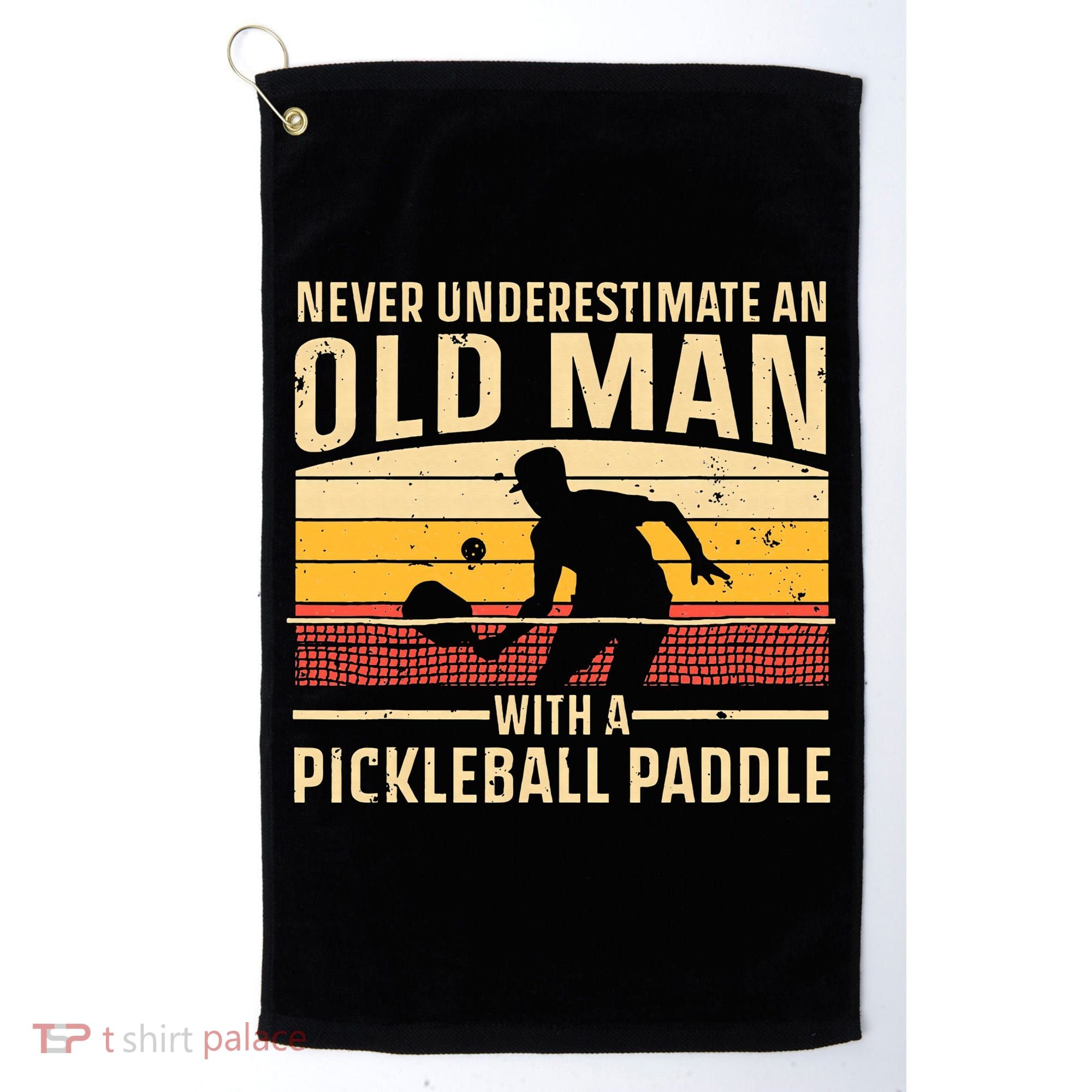Cool Pickleball For  Paddle Pickleball Player Golf Towel