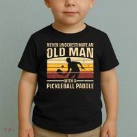 Cool Pickleball For  Paddle Pickleball Player Toddler T-Shirt thumb 2