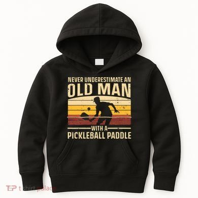 Cool Pickleball For  Paddle Pickleball Player Kids Hoodie