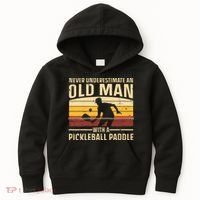 Cool Pickleball For  Paddle Pickleball Player Kids Hoodie thumb 0