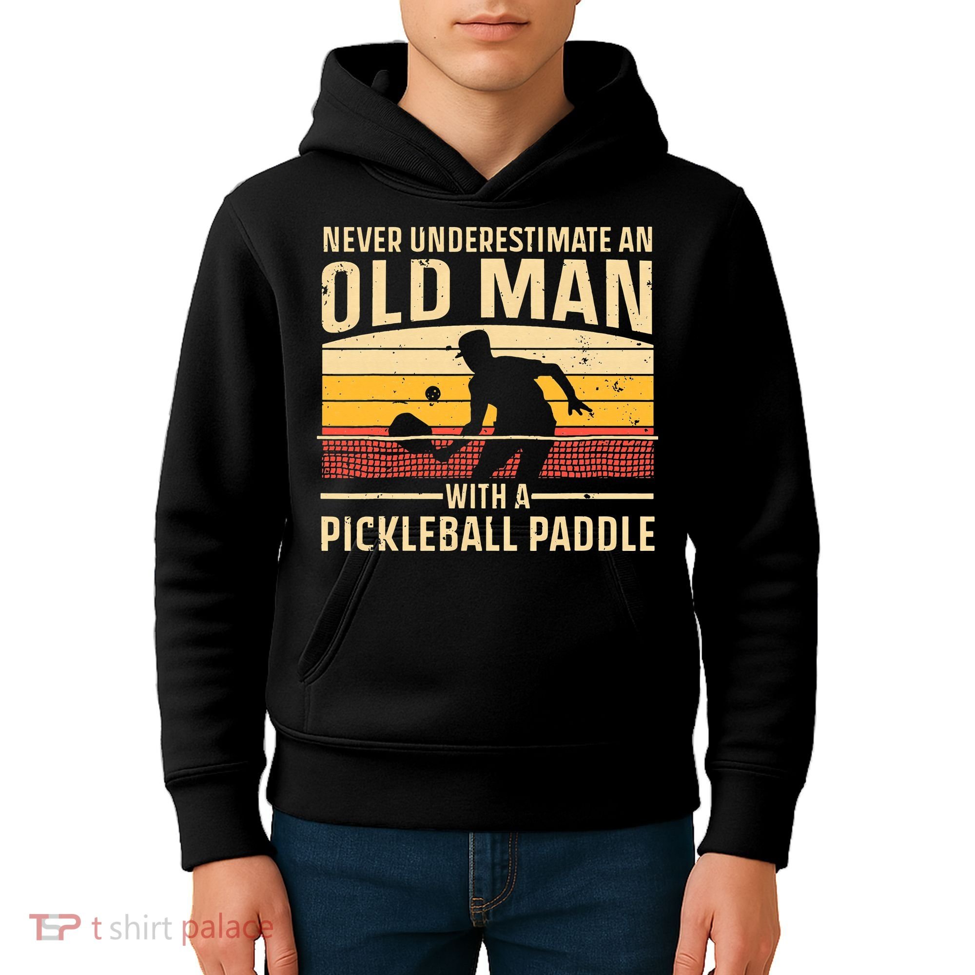 Cool Pickleball For  Paddle Pickleball Player Kids Hoodie