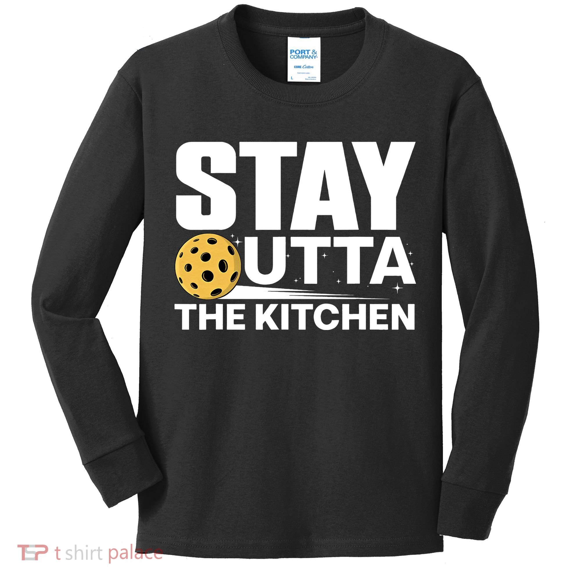Cool Pickleball For  Pickleball Player Sport Kids Long Sleeve Shirt