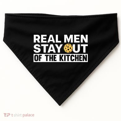 Cool Pickleball For Dad Pickle Ball Team Kitchen USA-Made Doggie Bandana