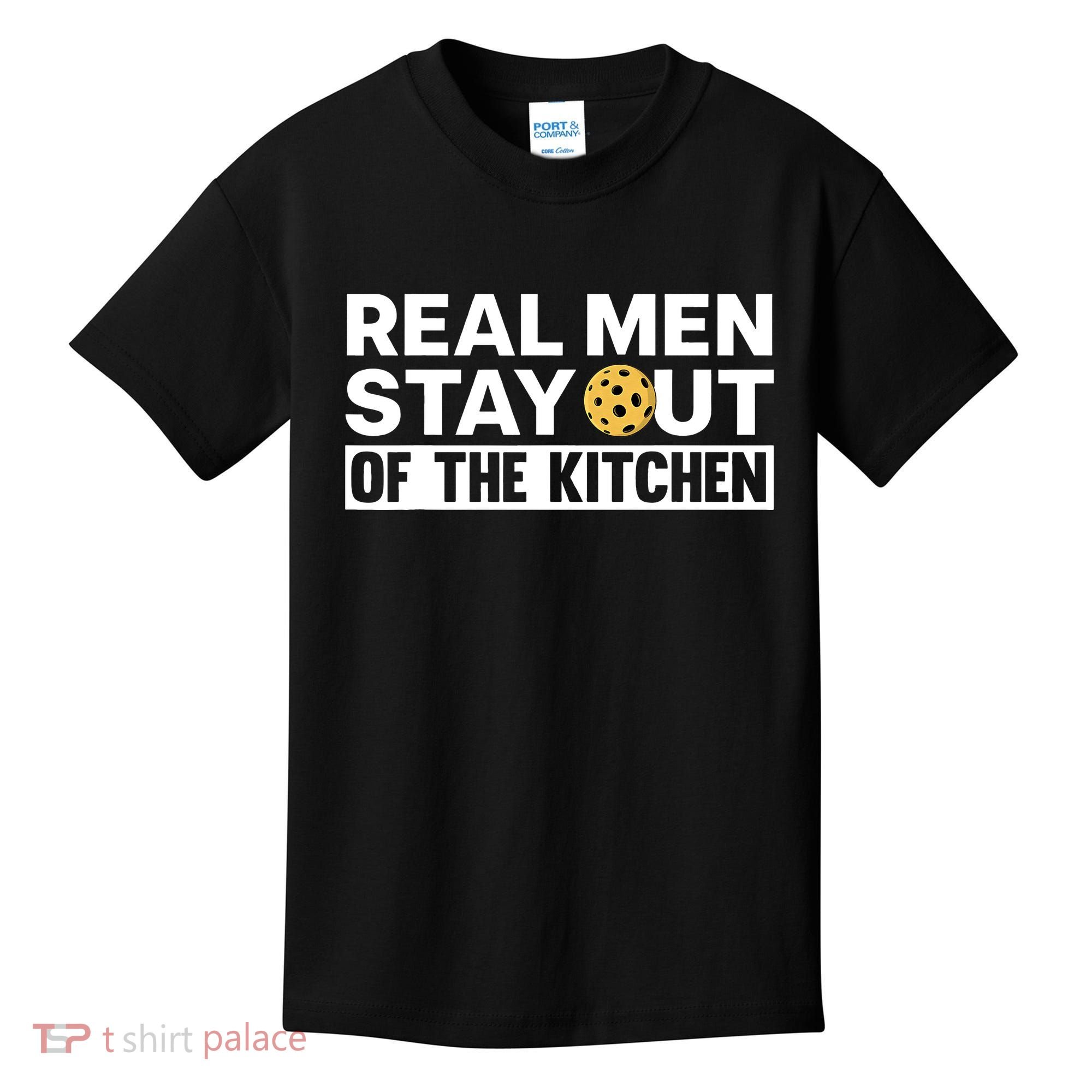 Cool Pickleball For Dad Pickle Ball Team Kitchen Kids T-Shirt