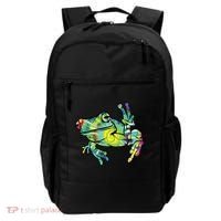 Cool Peace Frog Tie Dye Backpack thumb 0
