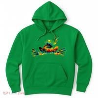 Cool Peace Frog Tie Dye 1960s Fashion Nonconformists Hoodie thumb 0