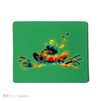 Cool Peace Frog Tie Dye 1960s Fashion Nonconformists Mousepad thumb 0