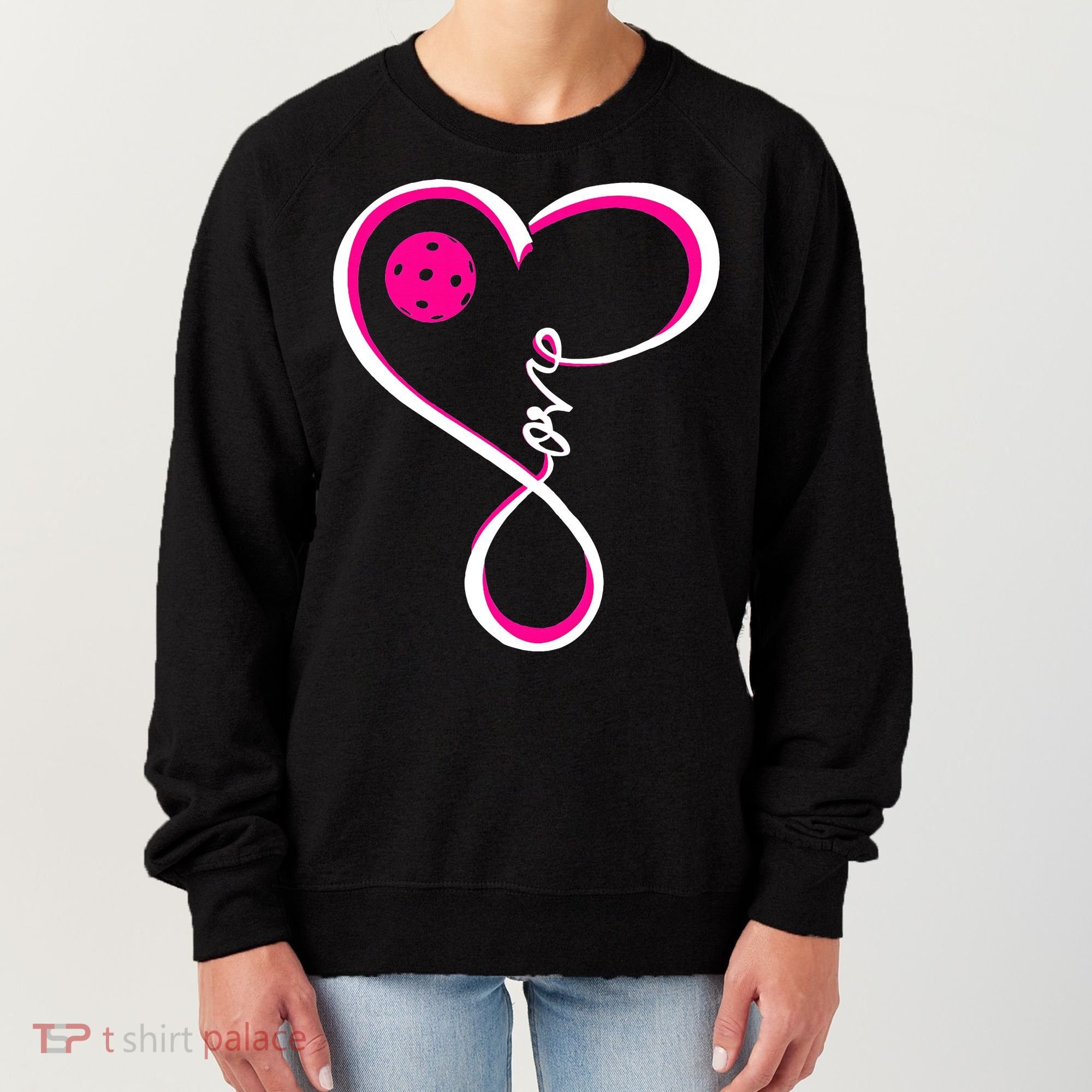 Cute Pickleball For  Ladies I Love Pickleball Women's Sweatshirt