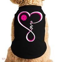 Cute Pickleball For  Ladies I Love Pickleball Doggie Tank thumb 0
