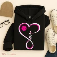 Cute Pickleball For  Ladies I Love Pickleball Hoodie thumb 4