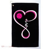 Cute Pickleball For  Ladies I Love Pickleball Golf Towel thumb 0
