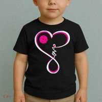 Cute Pickleball For  Ladies I Love Pickleball Toddler T-Shirt thumb 2