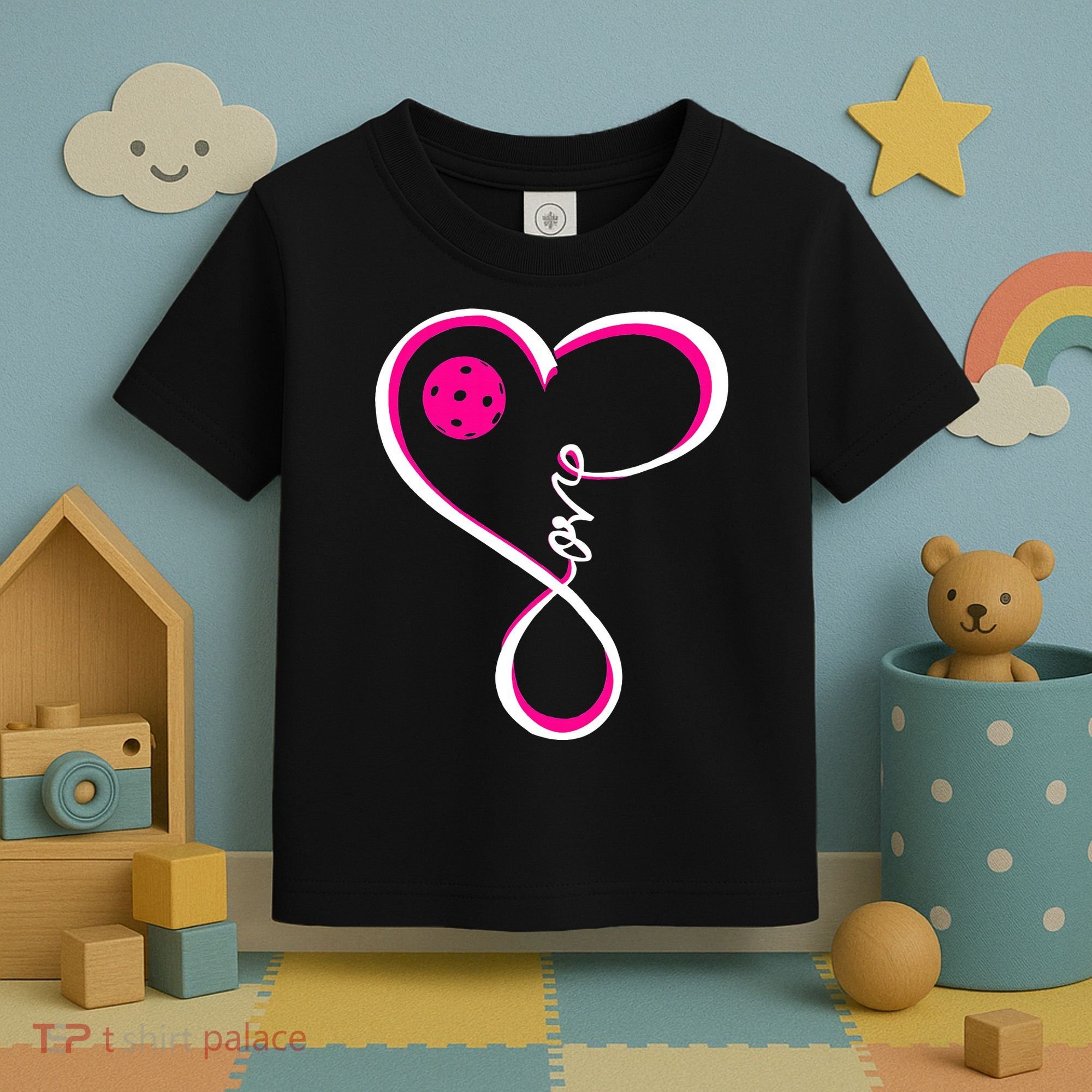 Cute Pickleball For  Ladies I Love Pickleball Toddler T-Shirt