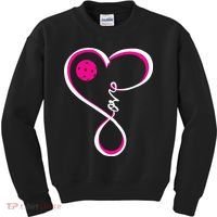 Cute Pickleball For  Ladies I Love Pickleball Kids Sweatshirt thumb 0