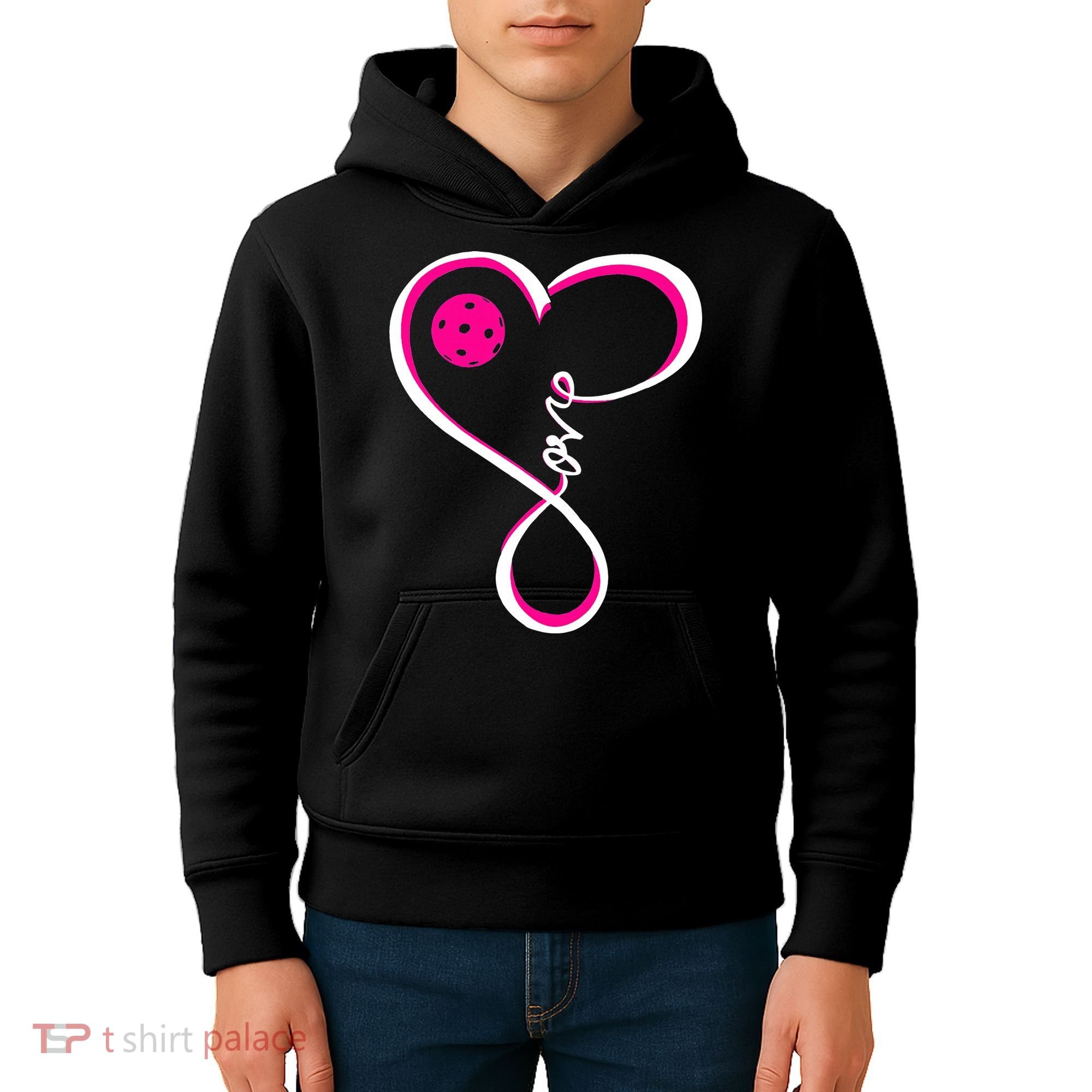 Cute Pickleball For  Ladies I Love Pickleball Kids Hoodie
