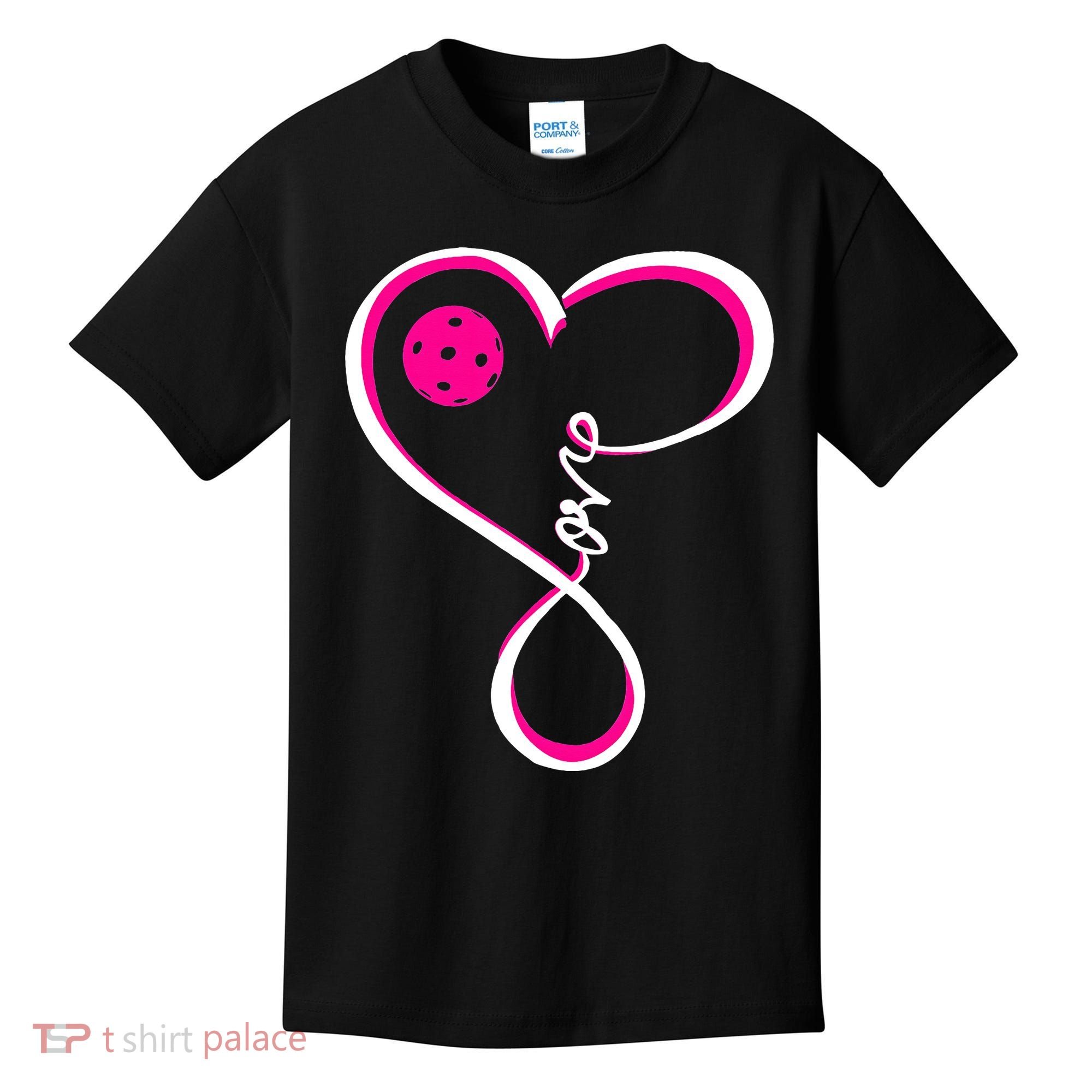 Cute Pickleball For  Ladies I Love Pickleball Kids T-Shirt