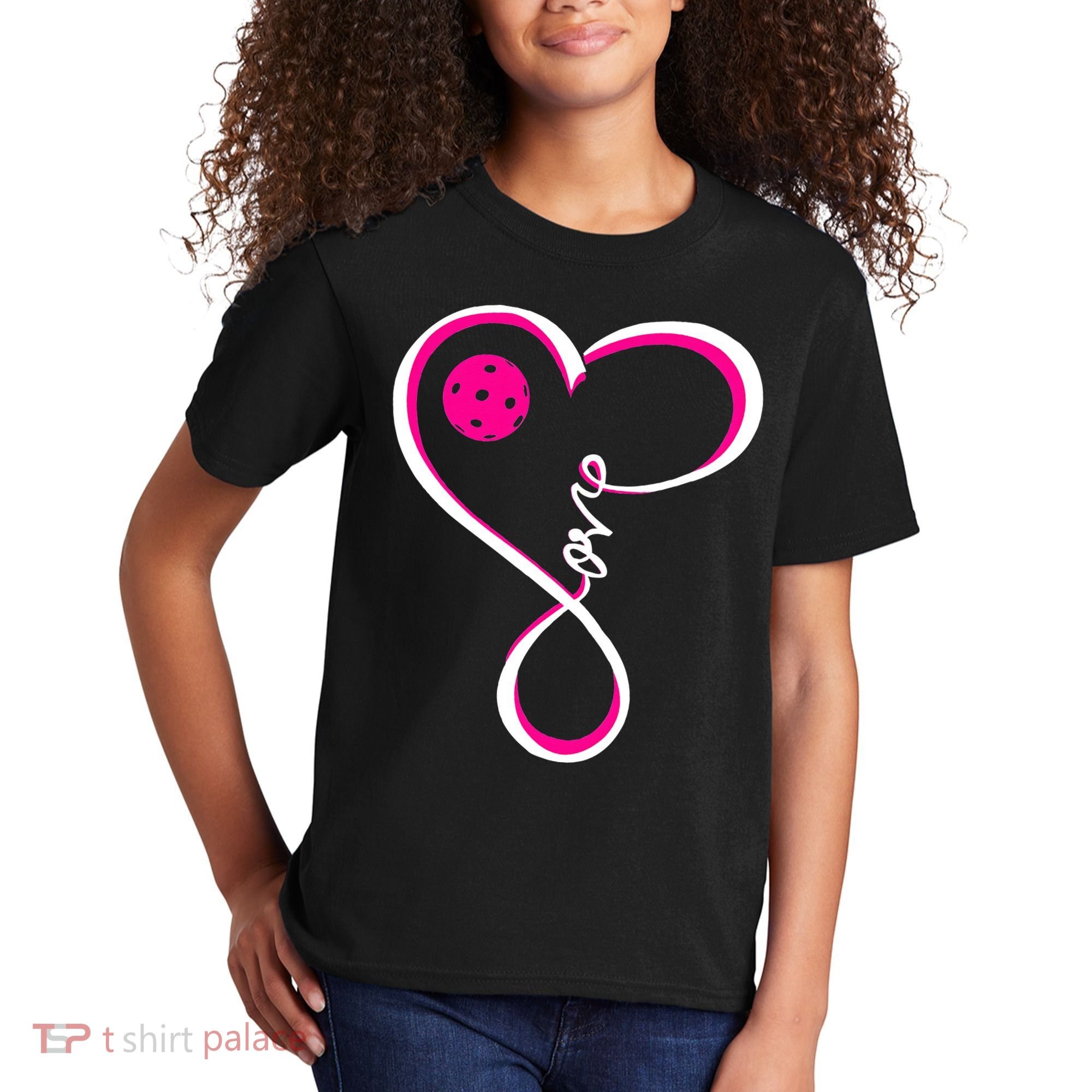Cute Pickleball For  Ladies I Love Pickleball Kids T-Shirt