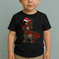 Christmas Protogen Fursuit Tartan Fursona Toddler T-Shirt thumb 2