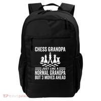 Chess Player Grandpa Saying For Chess Board Game Lover Fans Backpack thumb 0