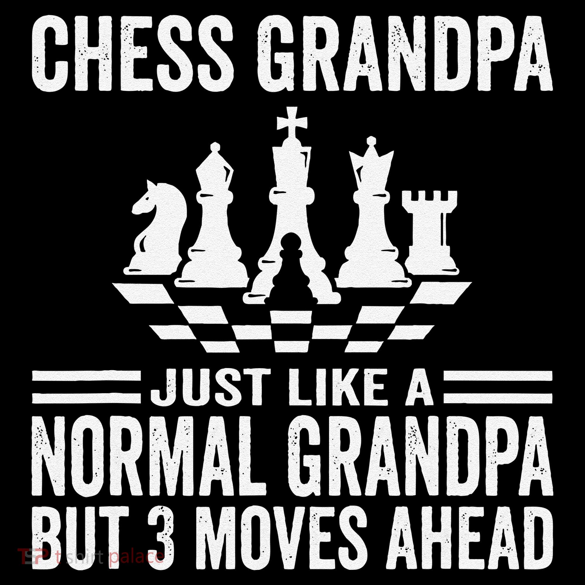 Chess Player Grandpa Saying For Chess Board Game Lover Fans 16oz Travel Tumbler