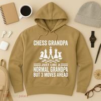 Chess Player Grandpa Saying For Chess Board Game Lover Fans Hoodie thumb 3